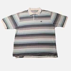 Ecko Unlimited Striped Polo Shirt